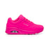 Sneakers fucsia con suola ad aria Skechers Uno, Brand, SKU s312000114, Immagine 0